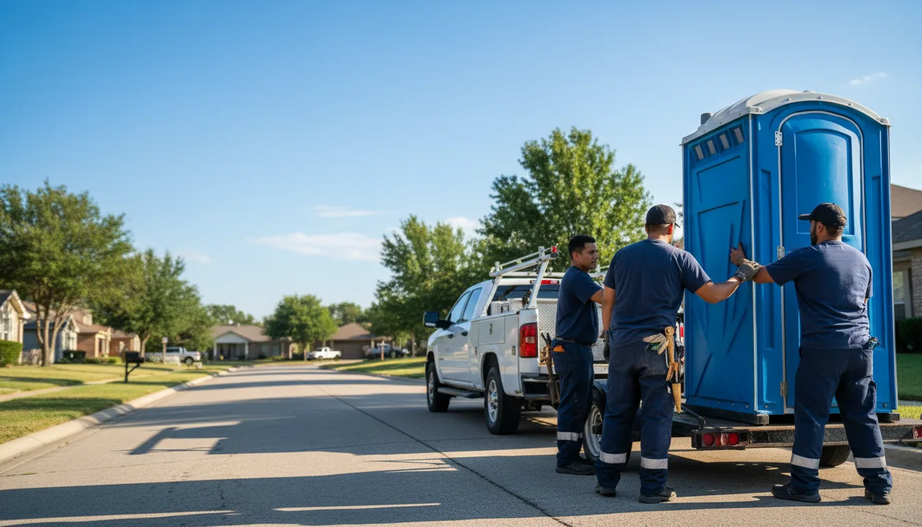 Portable Toilet Rental in Melissa, TX near me
